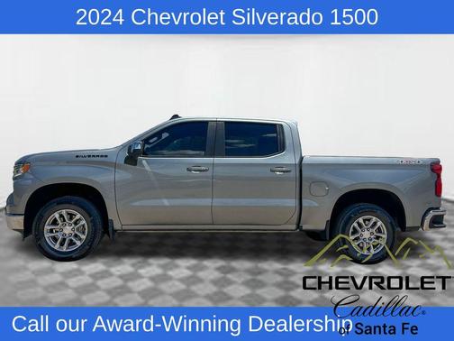 Sterling Gray Metallic 2024 Chevrolet Silverado 1500 LT