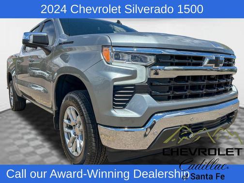 Sterling Gray Metallic 2024 Chevrolet Silverado 1500 LT