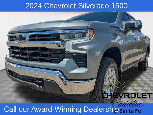 Sterling Gray Metallic 2024 Chevrolet Silverado 1500 LT