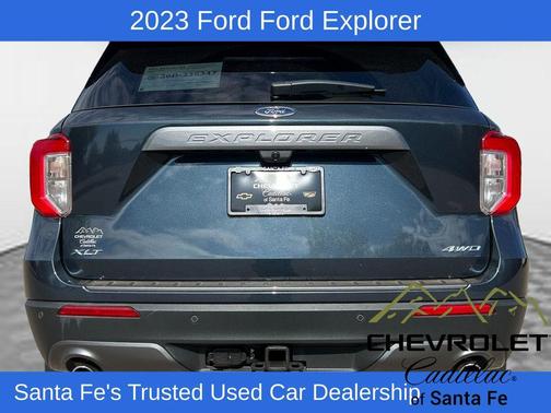 Blue Metallic 2023 Ford Explorer XLT