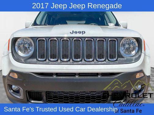 Alpine White 2017 Jeep Renegade Latitude