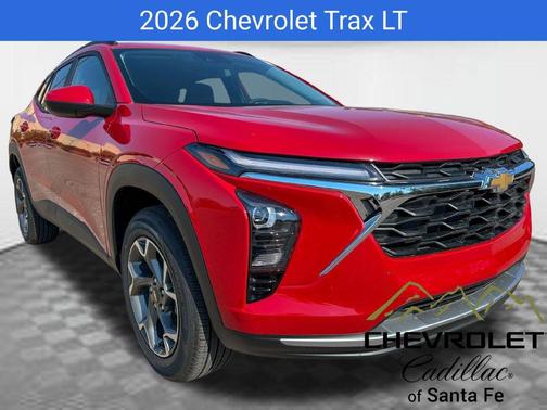 Red 2026 Chevrolet Trax LT