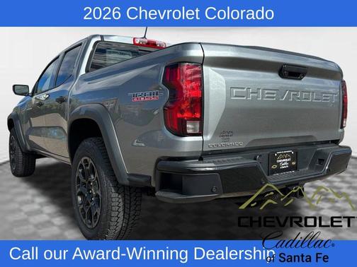 Sterling Gray Metallic 2026 Chevrolet Colorado Trail Boss