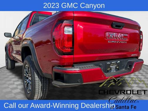 Volcanic Red 2023 GMC Canyon AT4