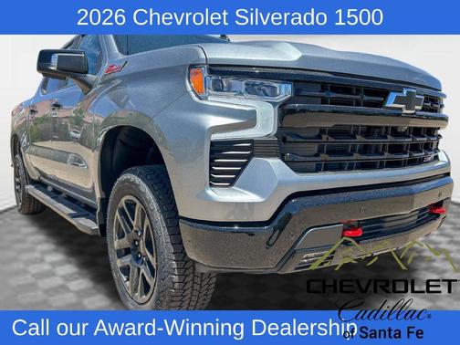 Sterling Gray Metallic 2026 Chevrolet Silverado 1500 LT Trail Boss
