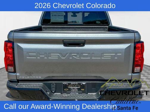 Sterling Gray Metallic 2026 Chevrolet Colorado Trail Boss