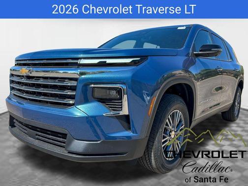 Lakeshore Blue Metallic 2026 Chevrolet Traverse LT