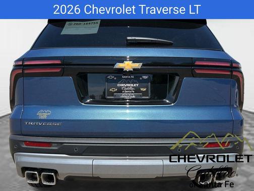 Lakeshore Blue Metallic 2026 Chevrolet Traverse LT