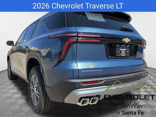 Lakeshore Blue Metallic 2026 Chevrolet Traverse LT