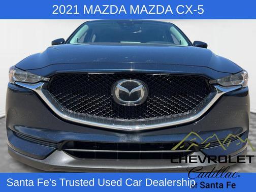 Deep Crystal Blue Mica 2021 Mazda CX-5 Touring