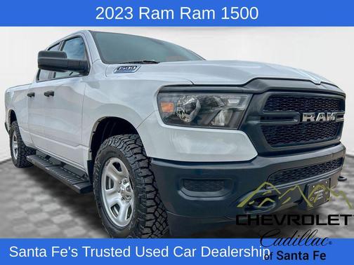 Bright White Clearcoat 2023 RAM 1500 Tradesman