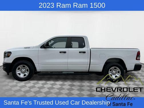 Bright White Clearcoat 2023 RAM 1500 Tradesman