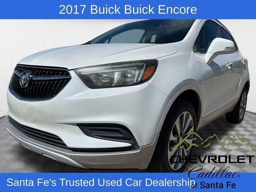 White Frost Tri-Coat 2017 Buick Encore Preferred