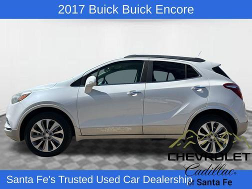 White Frost Tri-Coat 2017 Buick Encore Preferred