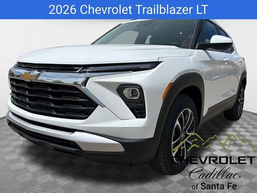Summit White 2026 Chevrolet Trailblazer LT