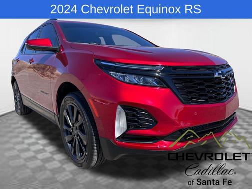 Radiant Red 2024 Chevrolet Equinox RS