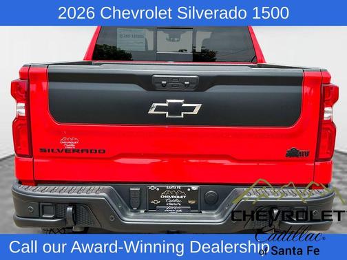 Red 2026 Chevrolet Silverado 1500 ZR2
