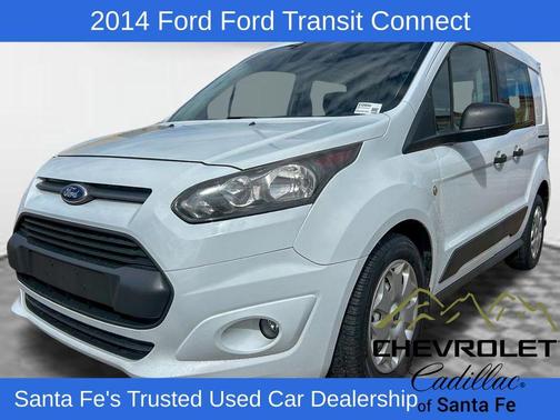 Frozen White 2014 Ford Transit Connect XLT