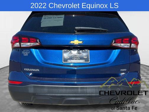 Blue Glow Metallic 2022 Chevrolet Equinox LS