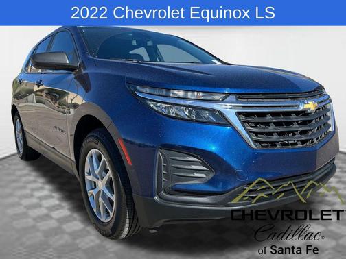 Blue Glow Metallic 2022 Chevrolet Equinox LS