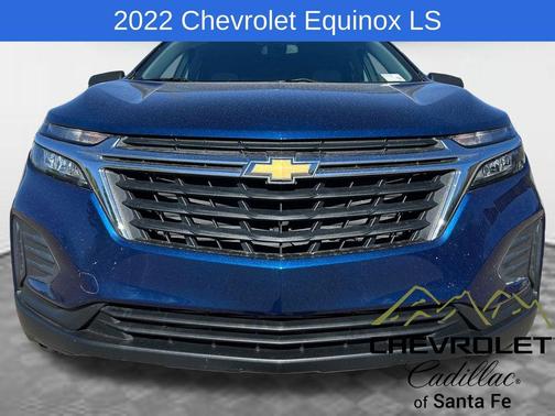 Blue Glow Metallic 2022 Chevrolet Equinox LS
