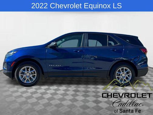 Blue Glow Metallic 2022 Chevrolet Equinox LS