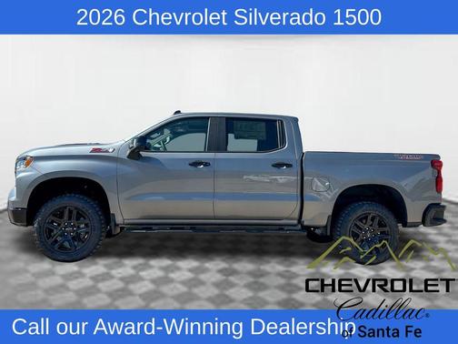 Sterling Gray Metallic 2026 Chevrolet Silverado 1500 LT Trail Boss