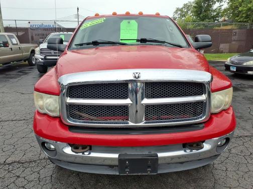 Red 2003 Dodge Ram 2500 SLT Quad Cab