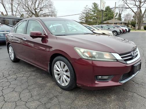 Maroon 2014 Honda Accord EX