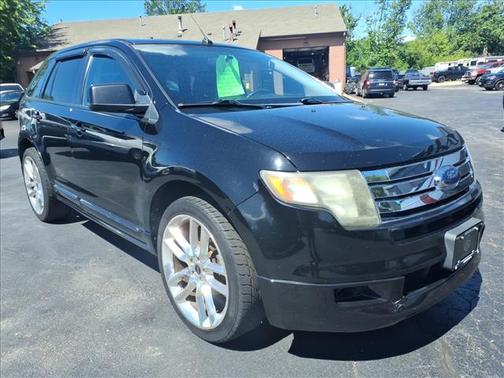 Black Clearcoat 2009 Ford Edge Sport