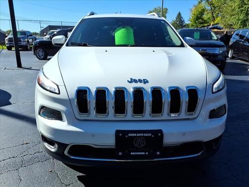 Bright White Clearcoat 2015 Jeep Cherokee Limited