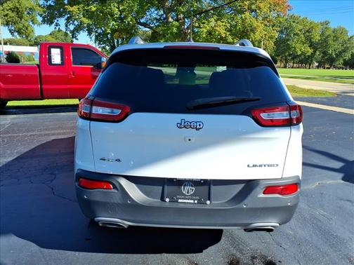 Bright White Clearcoat 2015 Jeep Cherokee Limited