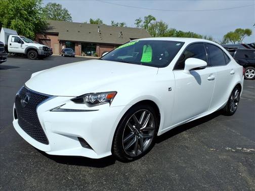 White 2014 Lexus IS 250 Base