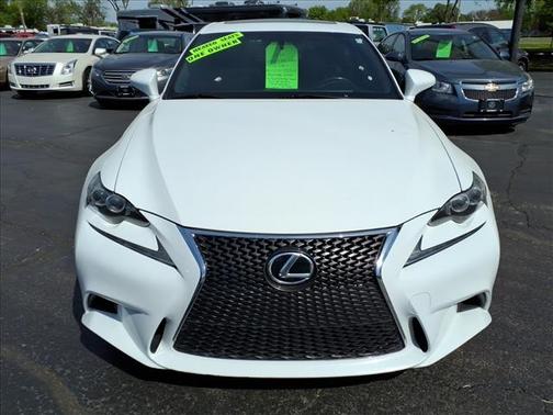 White 2014 Lexus IS 250 Base