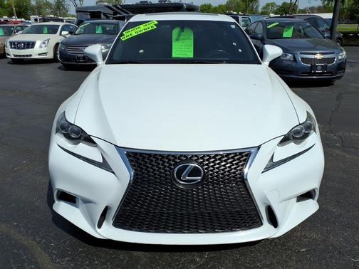 White 2014 Lexus IS 250 Base