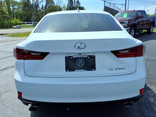 White 2014 Lexus IS 250 Base