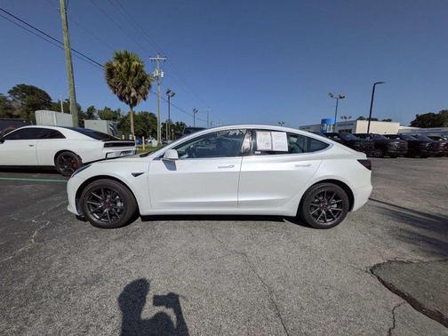 Pearl White Multi-Coat 2019 Tesla Model 3 Long Range