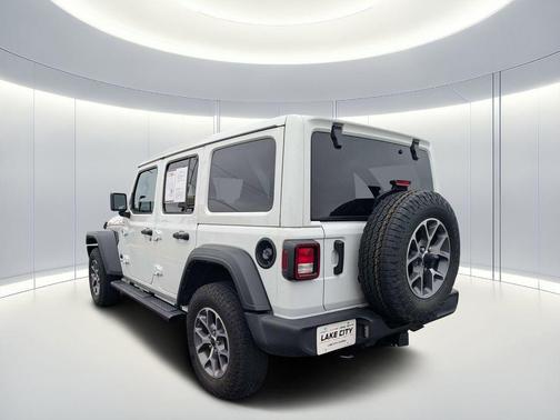 Bright White Clearcoat 2024 Jeep Wrangler Sport S