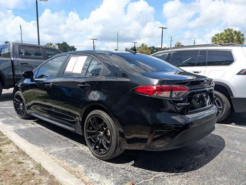 Midnight Black Metallic 2025 Toyota Corolla LE