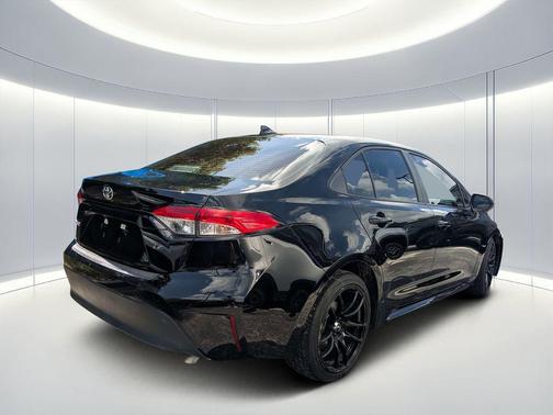 Midnight Black Metallic 2025 Toyota Corolla LE