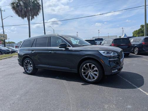FLIGHT BLUE MET CC 2022 Lincoln Aviator Grand Touring AWD