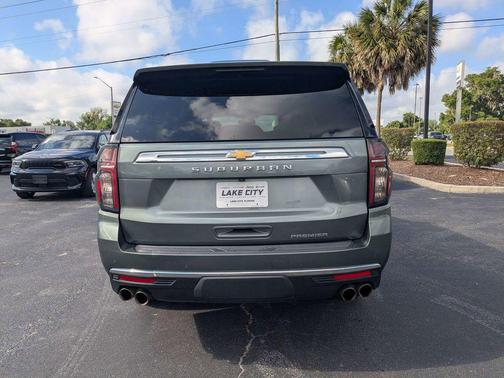 Silver Sage Metallic 2023 Chevrolet Suburban Premier