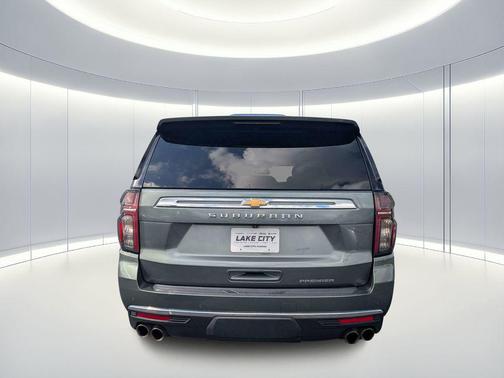 Silver Sage Metallic 2023 Chevrolet Suburban Premier
