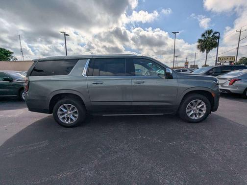 Silver Sage Metallic 2023 Chevrolet Suburban Premier