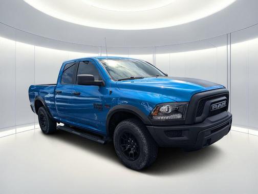 Hydro Blue Pearlcoat 2024 RAM 1500 Classic Warlock Quad Cab 4x4 6'4' Box
