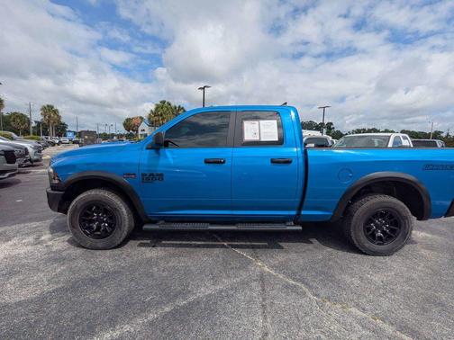 Hydro Blue Pearlcoat 2024 RAM 1500 Classic Warlock Quad Cab 4x4 6'4' Box