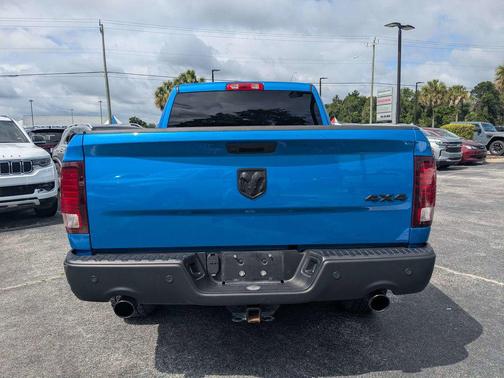 Hydro Blue Pearlcoat 2024 RAM 1500 Classic Warlock Quad Cab 4x4 6'4' Box