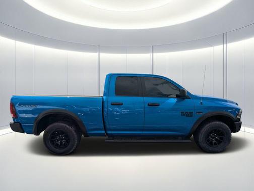 Hydro Blue Pearlcoat 2024 RAM 1500 Classic Warlock Quad Cab 4x4 6'4' Box