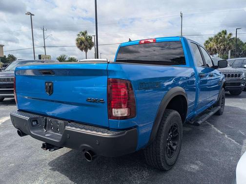 Hydro Blue Pearlcoat 2024 RAM 1500 Classic Warlock Quad Cab 4x4 6'4' Box