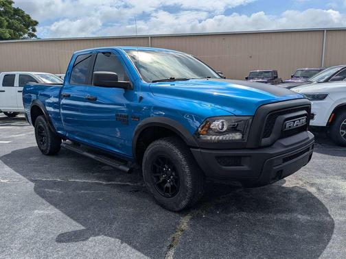 Hydro Blue Pearlcoat 2024 RAM 1500 Classic Warlock Quad Cab 4x4 6'4' Box
